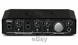 Mackie Onyx Producer 2.2 2x2 USB Audio MIDI Recording Studio Interface