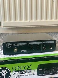 Mackie Onyx Producer 2.2 USB Audio/MIDI Interface 24bit Soundcard