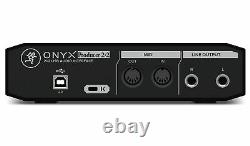 Mackie Onyx Producer 2.2 USB Audio Recording Interface+Studio Mic+Headphones