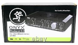 Mackie Onyx Producer 2.2 USB Audio Recording Interface+Studio Mic+Headphones