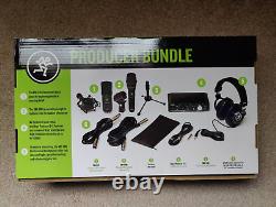 Mackie Producer Bundle Onyx USB Audio Interface, EM89D, EM91C Mics, Headhones