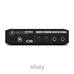 Mackie USB Interface Onyx Producer 2. 2 2 Inputs, 2 Outputs 24 Bit 192 kHz