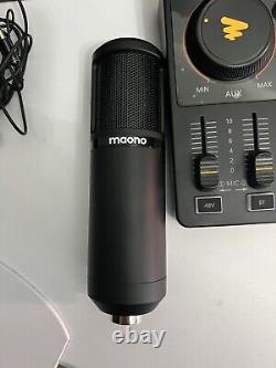 Maonocaster e2 single mic bundle, Audio Interface, Podcast, Streaming, Music