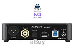 Matrix X-spdif2 Soundkarte-compact Usb Digital Audio Interface Aes Ebu Coax