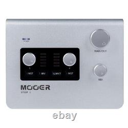 Mooer Steep II Multi-Platform USB Audio Interface inc MIDI, 24bit/192KHz, MA100