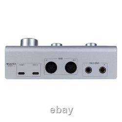 Mooer Steep II Multi-Platform USB Audio Interface inc MIDI, 24bit/192KHz, MA100
