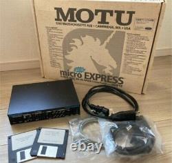 Motu MICRO EXPRESS USB Audio Interface