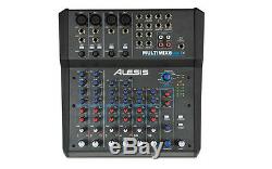 NEW Alesis Multimix 8 Channel USB FX Audio Mixer Effects Interface
