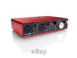 NEW! Focusrite Scarlett 2i4 2nd Gen Stereo 24-BIT USB Audio Interface withProTools