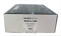 NEW Sound Devices MixPre-10M Portable Audio Recorder USB Interface