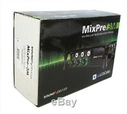 NEW Sound Devices MixPre-3M Portable Audio Recorder USB Interface For Musicians