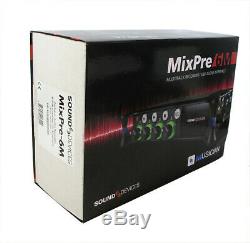 NEW Sound Devices MixPre-6M Portable Audio Recorder USB Interface For Musicians