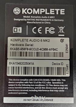 Native Instruments KOMPLETE-AUDIO-6-MK2 Interface