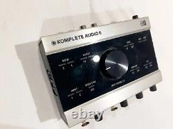 Native Instruments KOMPLETE Audio 6 Digital Recording Musical Interface USB