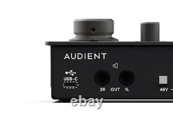 New Audient iD4 MKII High-Performance USB-C Bus Powered 2In/2Out Audio Interface