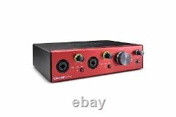 New Focusrite Clarett+ 2PRE USB-C 10-in/4-Out Audio Interface for Mac/PC KRK