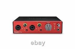 New Focusrite Clarett+ 2PRE USB-C 10-in/4-Out Audio Interface for Mac/PC KRK