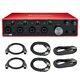 New Focusrite Scarlett 18i8 3rd Gen 18-in, 8-out Usb Audio Interface + Cable Kit