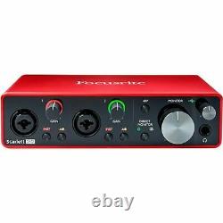 New Focusrite Scarlett 2i2 2x2 USB Audio Interface (3rd Generation)