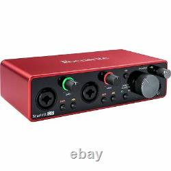 New Focusrite Scarlett 2i2 2x2 USB Audio Interface (3rd Generation)