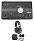 New Mackie Big Knob Studio 3x2 Monitor Controller 96khz Usb I/o + Headphones