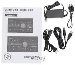New Mackie Big Knob Studio 3x2 Monitor Controller 96kHz USB I/O + Headphones