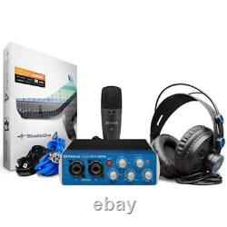 New PreSonus AudioBox 96 Studio Complete Recording Kit (Blue Edition)