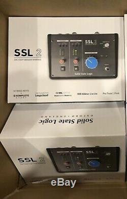 New Solid State Logic SSL SSL2 SSL 2 2x2 USB 3.0 Audio Interface Fast Shipping