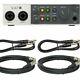 New Universal Audio Volt 2 Volt 2 2-in/2-out Usb 2.0 Audio Interface Withcables