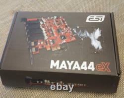 New / sealed ESI MAYA 44 eX 24-bit/96kHz PCIe Audio Interface with 4 in / 4 out