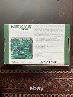 Nexys Video Artix-7 FPGA Trainer Board for Multimedia Applications