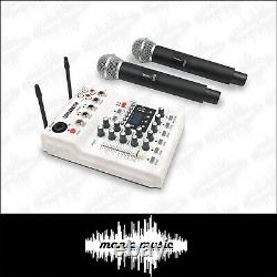 PA Mixer Console USB Audio Interface built-in Cordless microphone system effects