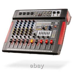 PD PDM-T604 6-Channel Stage Mixer with USB Audio Interface, Bluetooth & Effects