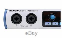 PRESONUS STUDIO 192 MOBILE 22x26 USB 3.0 Audio Interface Studio Command Center