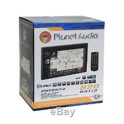 Planet Audio Car Bluetooth Stereo Dash Kit SWC Interface for 2009-14 Ford F-150