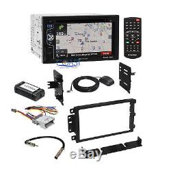 Planet Audio Radio Stereo + Dash Kit Interface Harness for 2000-up GM Chevrolet