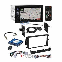 Planet Audio Stereo Dash Kit Onstar Interface Harness for 2000-up GM Chevrolet