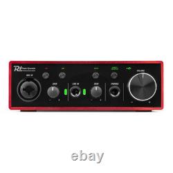 Power Dynamics PDX11 USB Audio Interface for Mixing & Recording 24/192