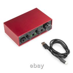 Power Dynamics PDX11 USB Audio Interface for Mixing & Recording 24/192