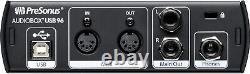 PreSonus AudioBox USB 96 25th Anniversary Edition 2x2 USB Audio Interface Black
