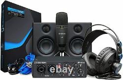 PreSonus AudioBox USB 96 Audio Interface 25th Anniversary withHeadphones & Mic