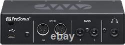 PreSonus Revelator io24, USB-C audio interface with built-in Loopback Mixer and