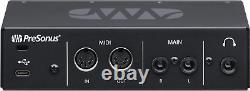 PreSonus Revelator io24, USB-C audio interface with built-in Loopback Mixer and