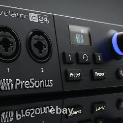 PreSonus Revelator io24, USB-C audio interface with built-in Loopback Mixer and