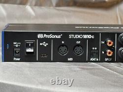 PreSonus Studio 1810C 18x8 USB Audio Interface 24-bit/192kHz Class A