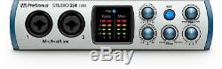 PreSonus Studio 24 2x2 USB-C Audio/MIDI Interface with 2 XMAX-L Preamps