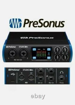 PreSonus Studio 26C 24Bit/192k USB MIDI/Audio Interface + Magic Software Bundle