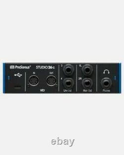 PreSonus Studio 26C 24Bit/192k USB MIDI/Audio Interface + Magic Software Bundle