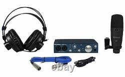 Presonus Audiobox iTwo Studio Bundle USB 2x2 Recording Interface+Mic+Headphones