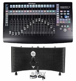 Presonus FADERPORT 16 USB 16-Ch Mix Production DAW Controller Mac/PC+Mic+Shield